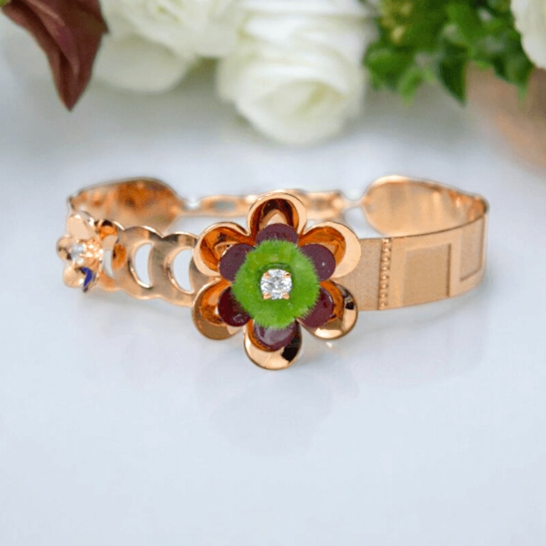 Flora Bloom Cuff