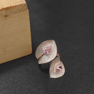 Rose Petal Spark Ring